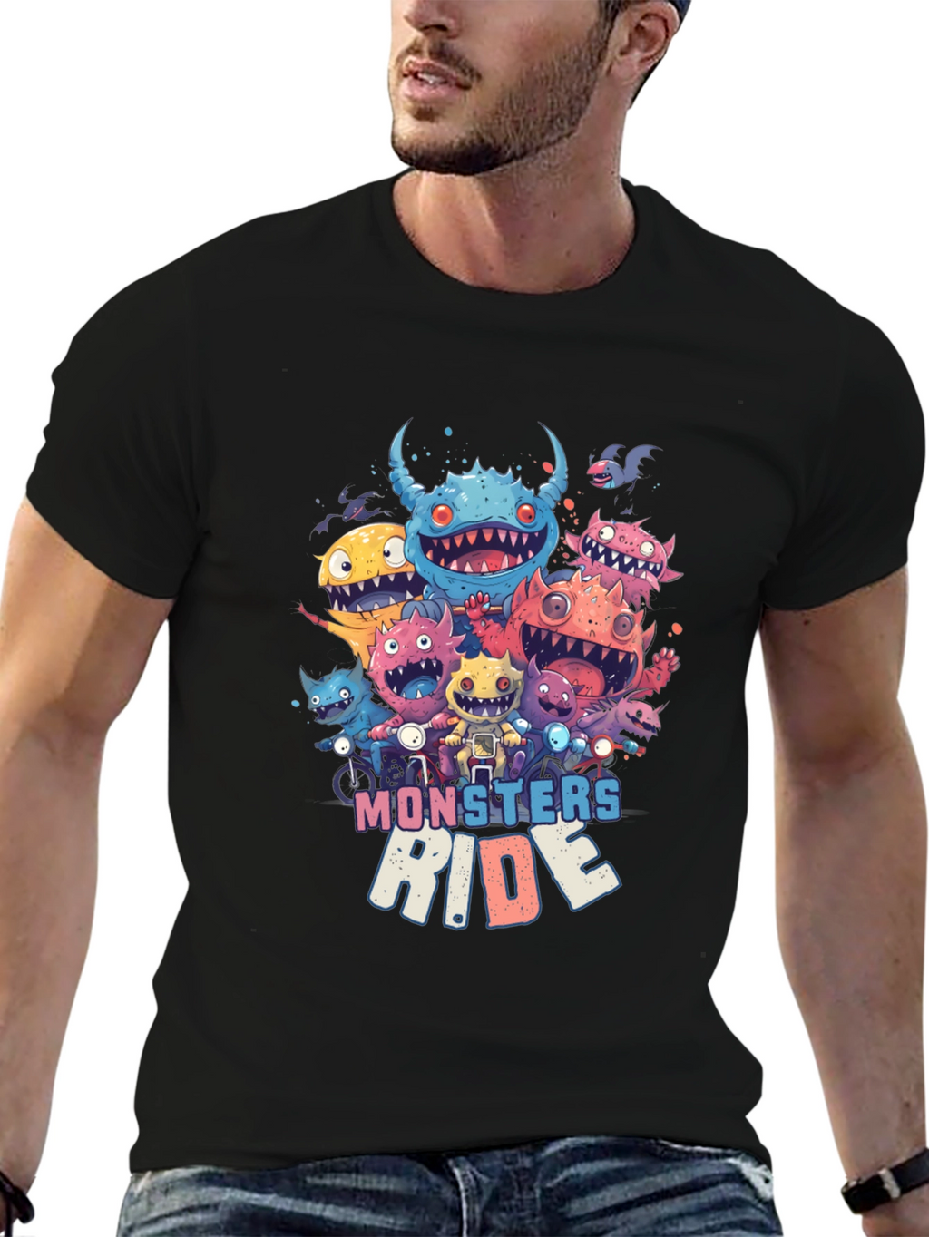 Monster Ride Graphic T-Shirt