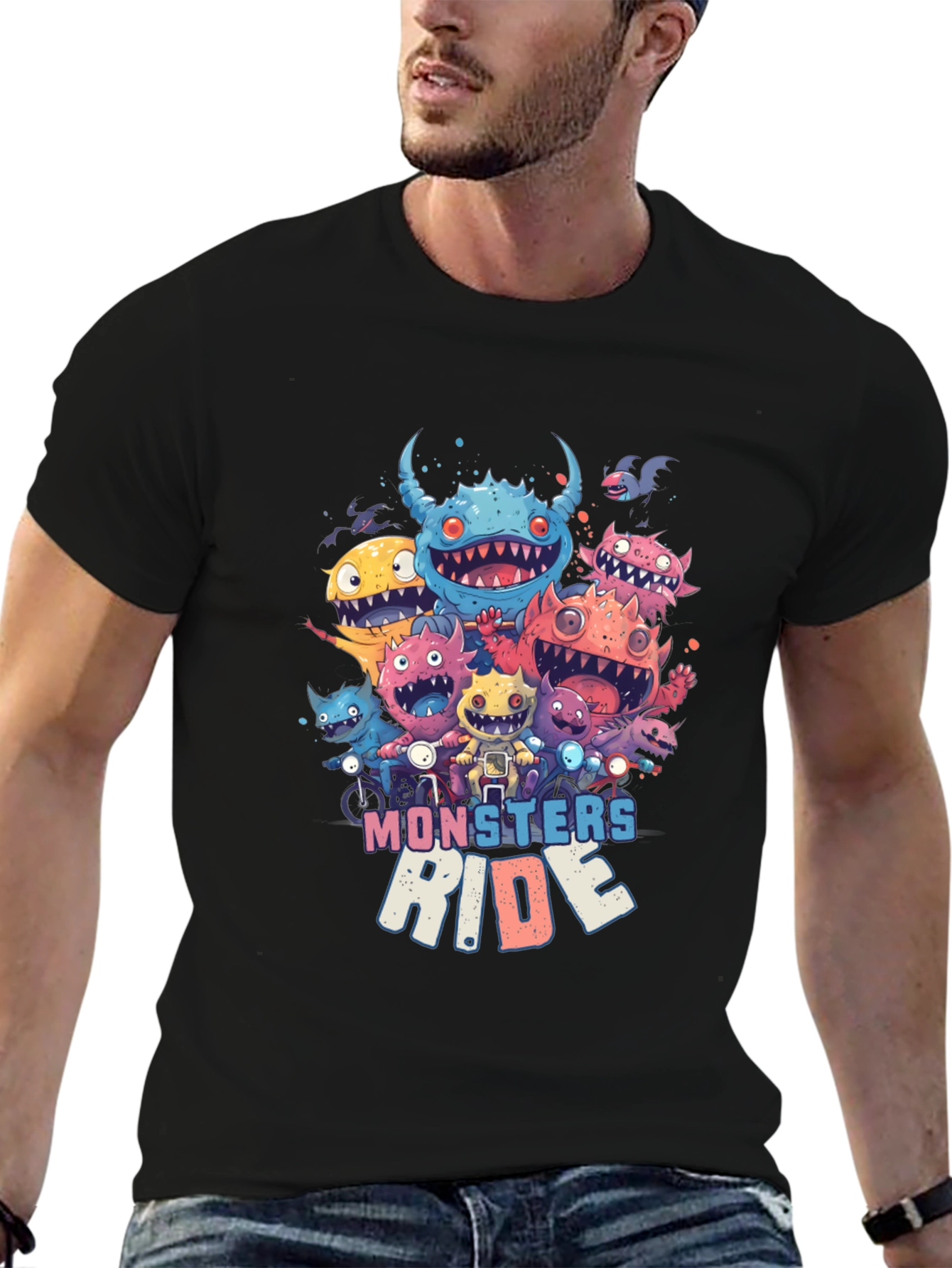 Monster Ride Graphic T-Shirt