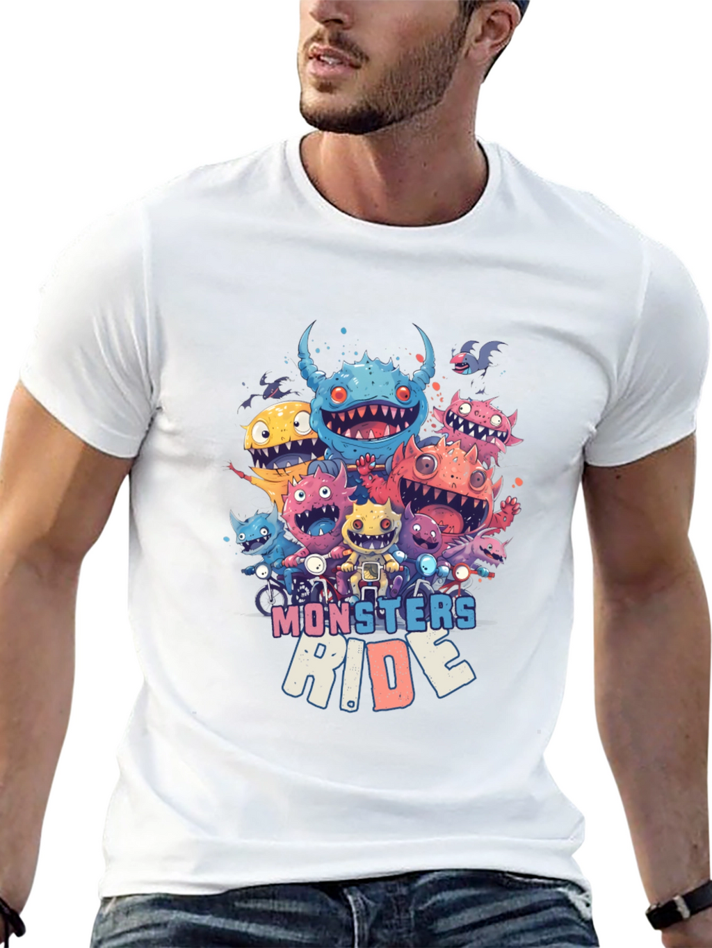 Monster Ride Graphic T-Shirt