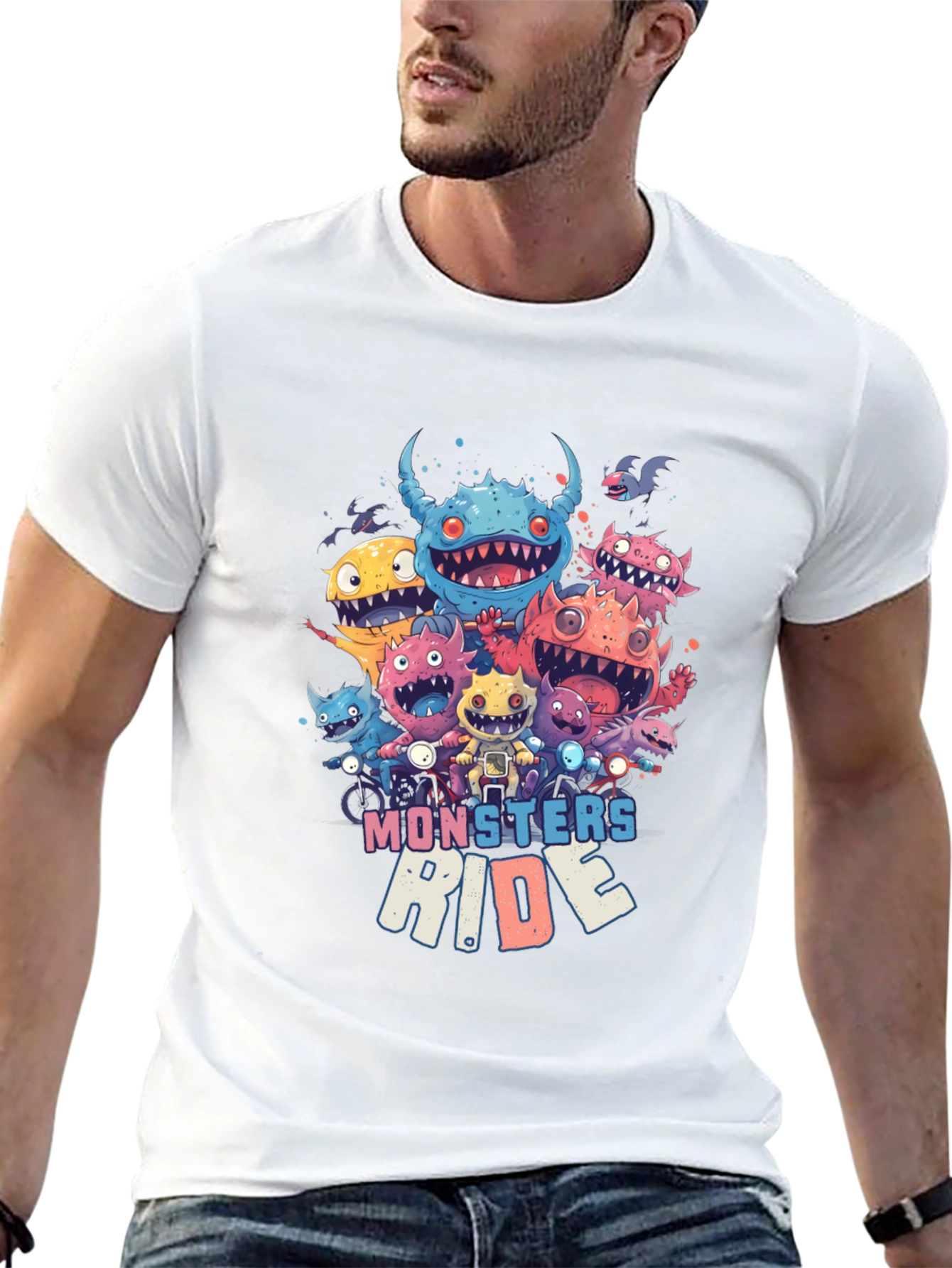 Monster Ride Graphic T-Shirt