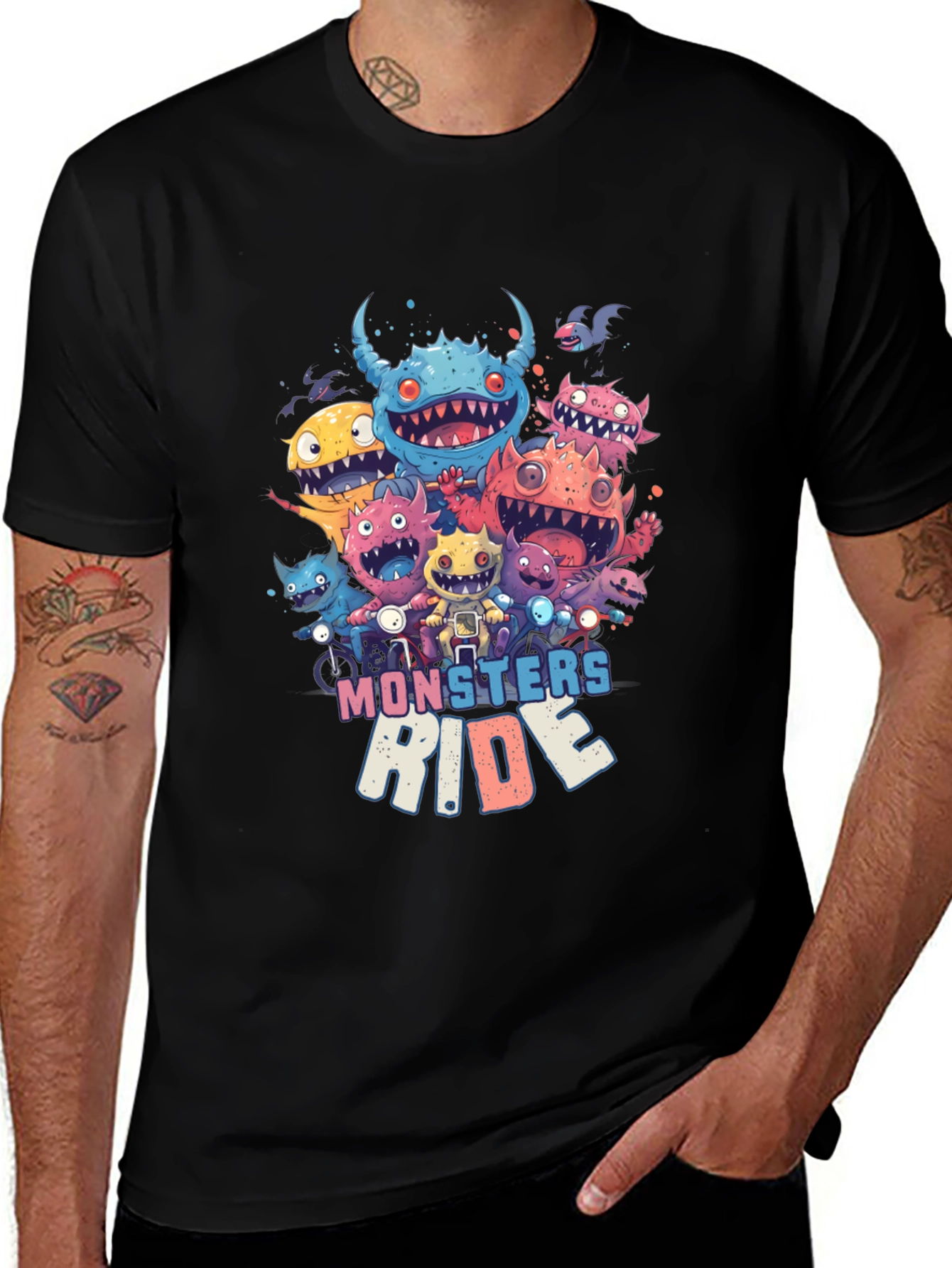 Monster Ride Graphic T-Shirt