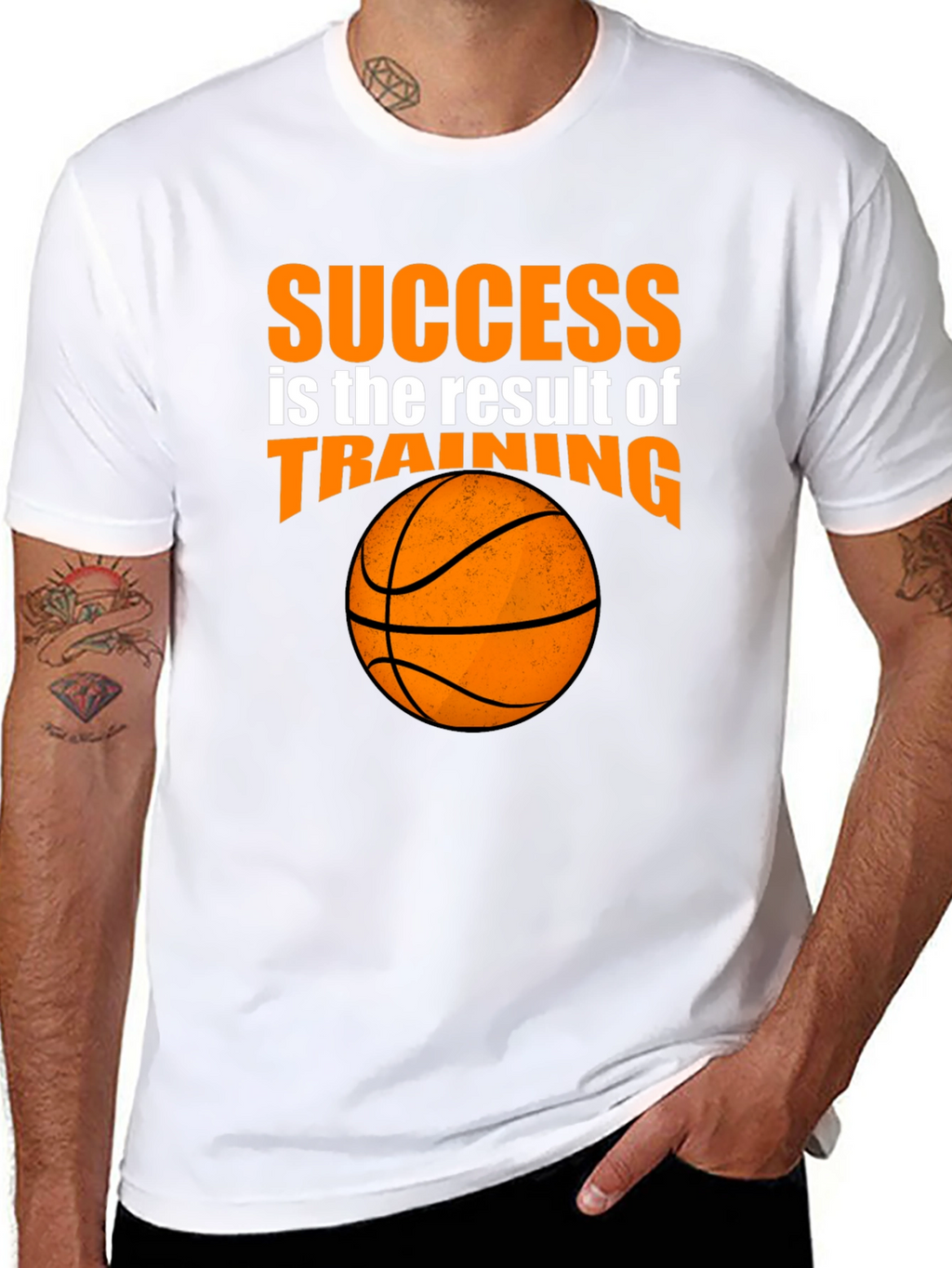 Success Basketball Training Graphic Tee