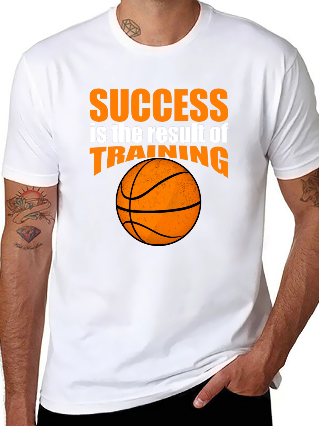 Success Basketball Training Graphic Tee