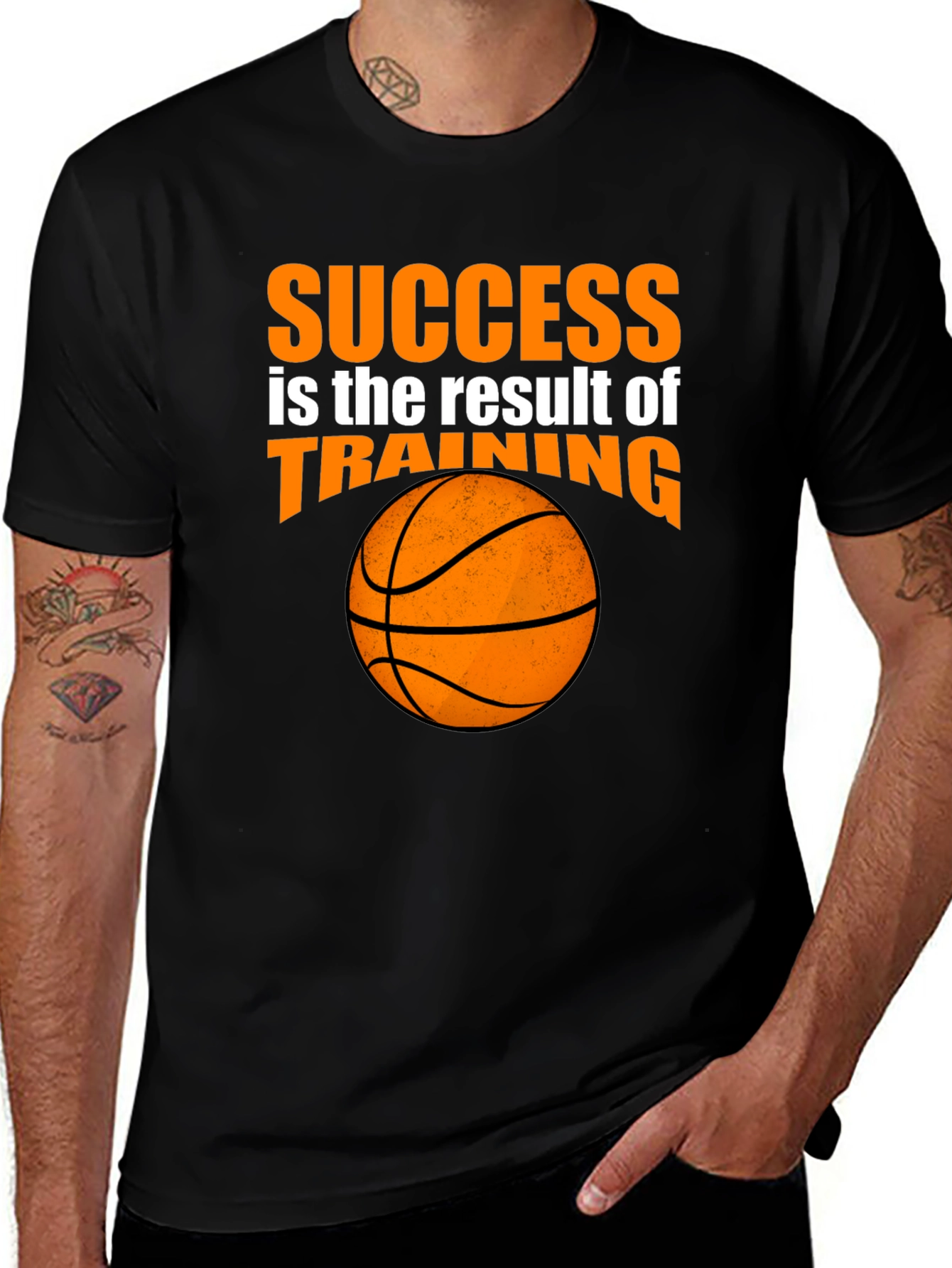 Success Basketball Training Graphic Tee