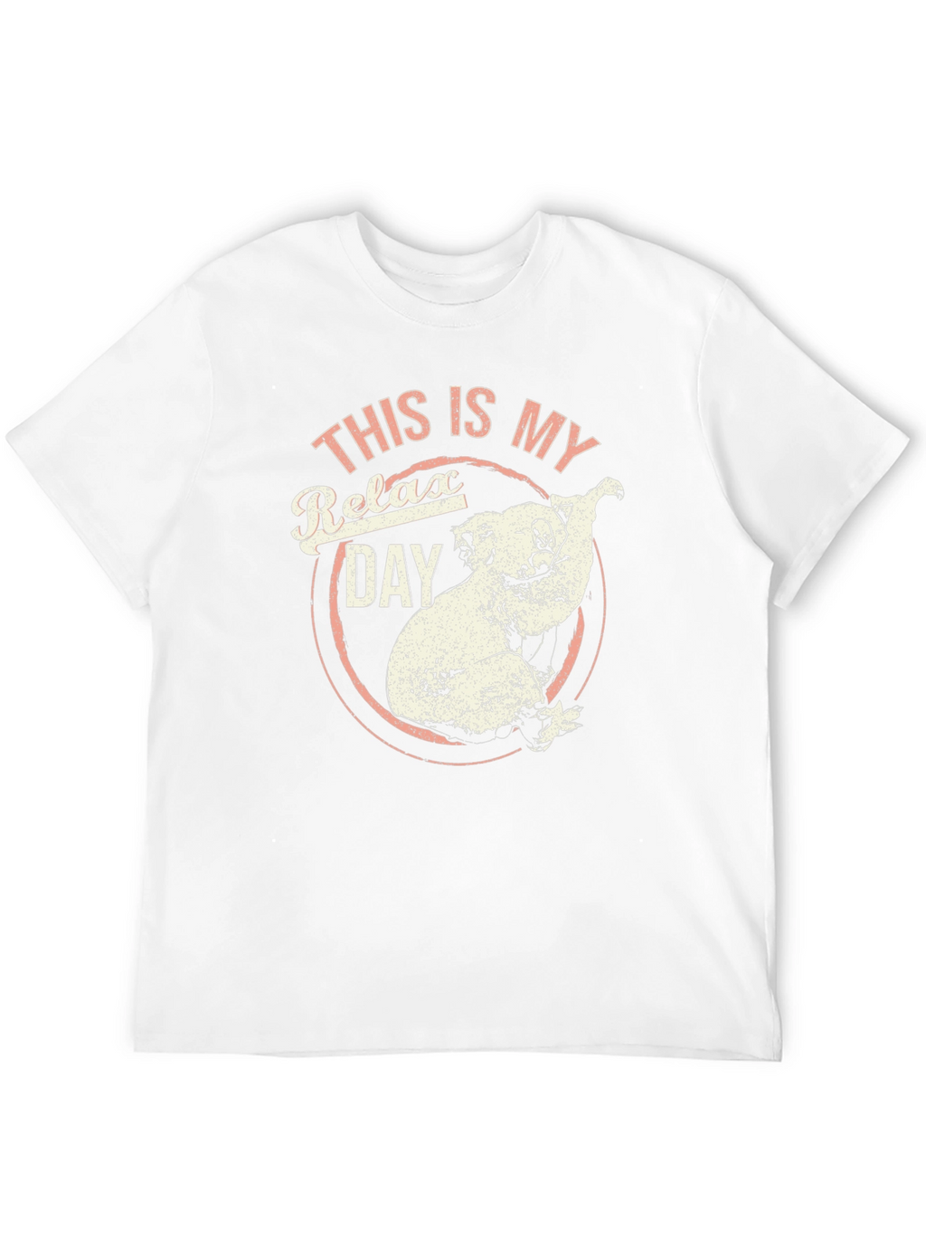 Relax Day Koala Graphic T-Shirt - Soft Cotton Tee