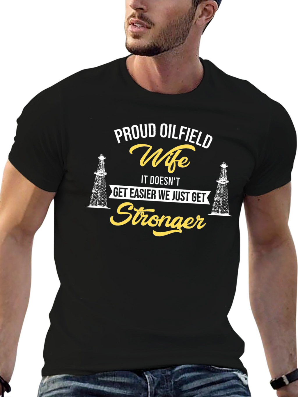 Proud Oilfield Wife Graphic Tee