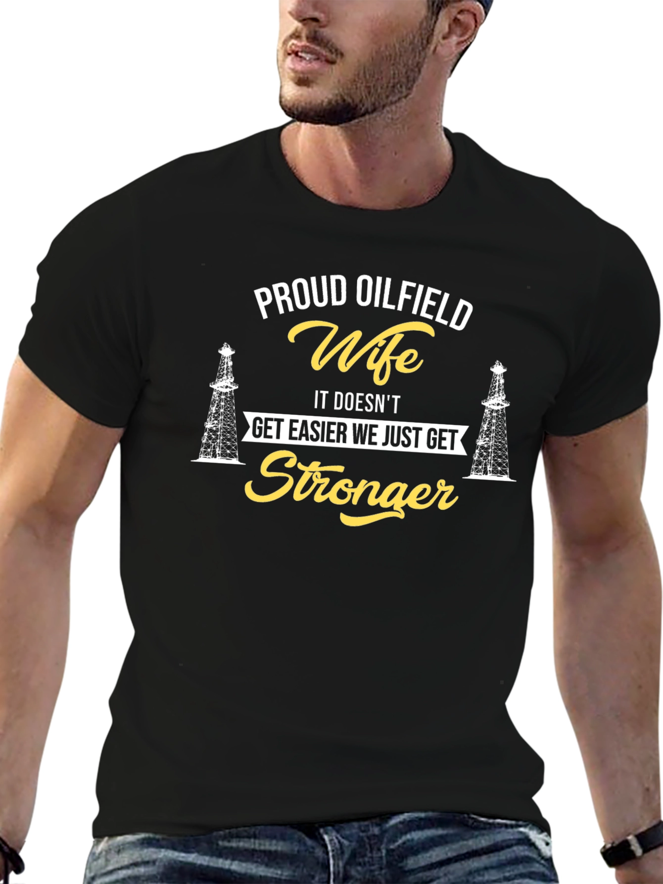 Proud Oilfield Wife Graphic Tee