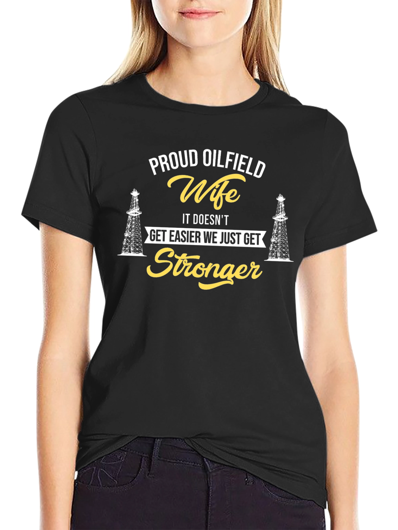 Proud Oilfield Wife Graphic Tee