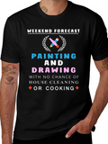 Weekend Forecast: Painting & Drawing T-Shirt
