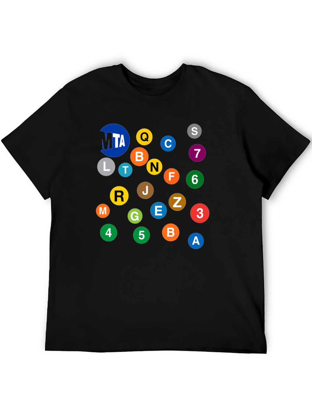 NYC Subway Line T-Shirt
