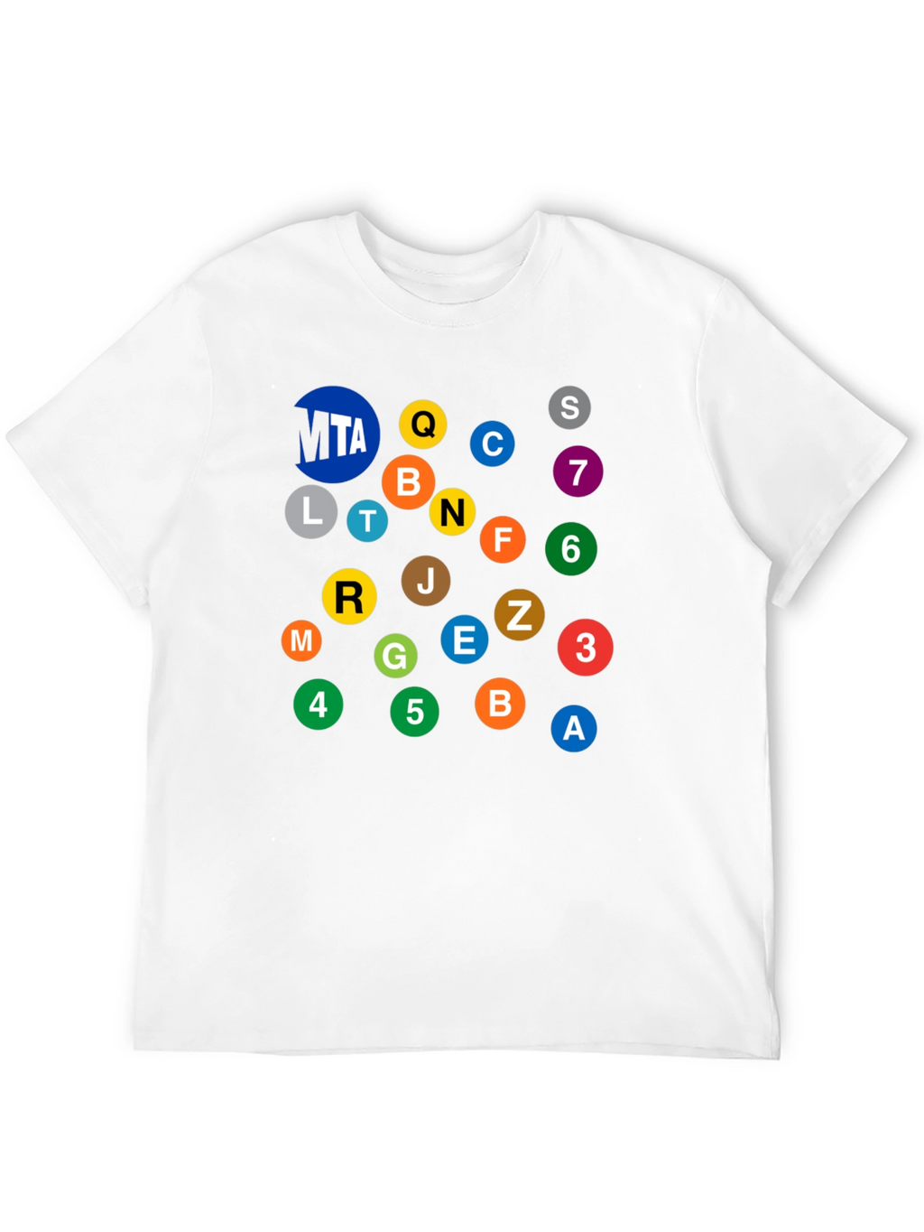 NYC Subway Line T-Shirt