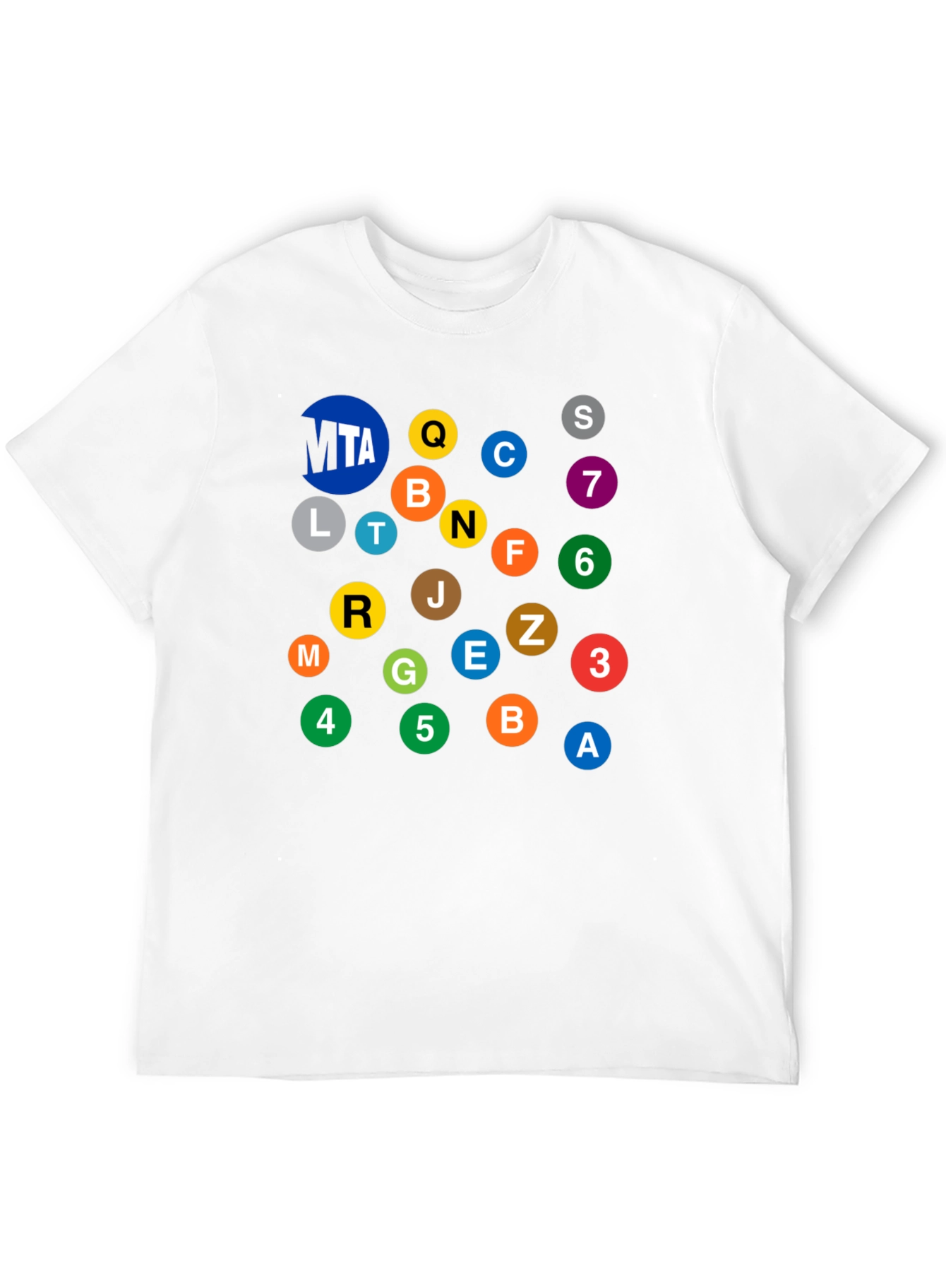 NYC Subway Line T-Shirt