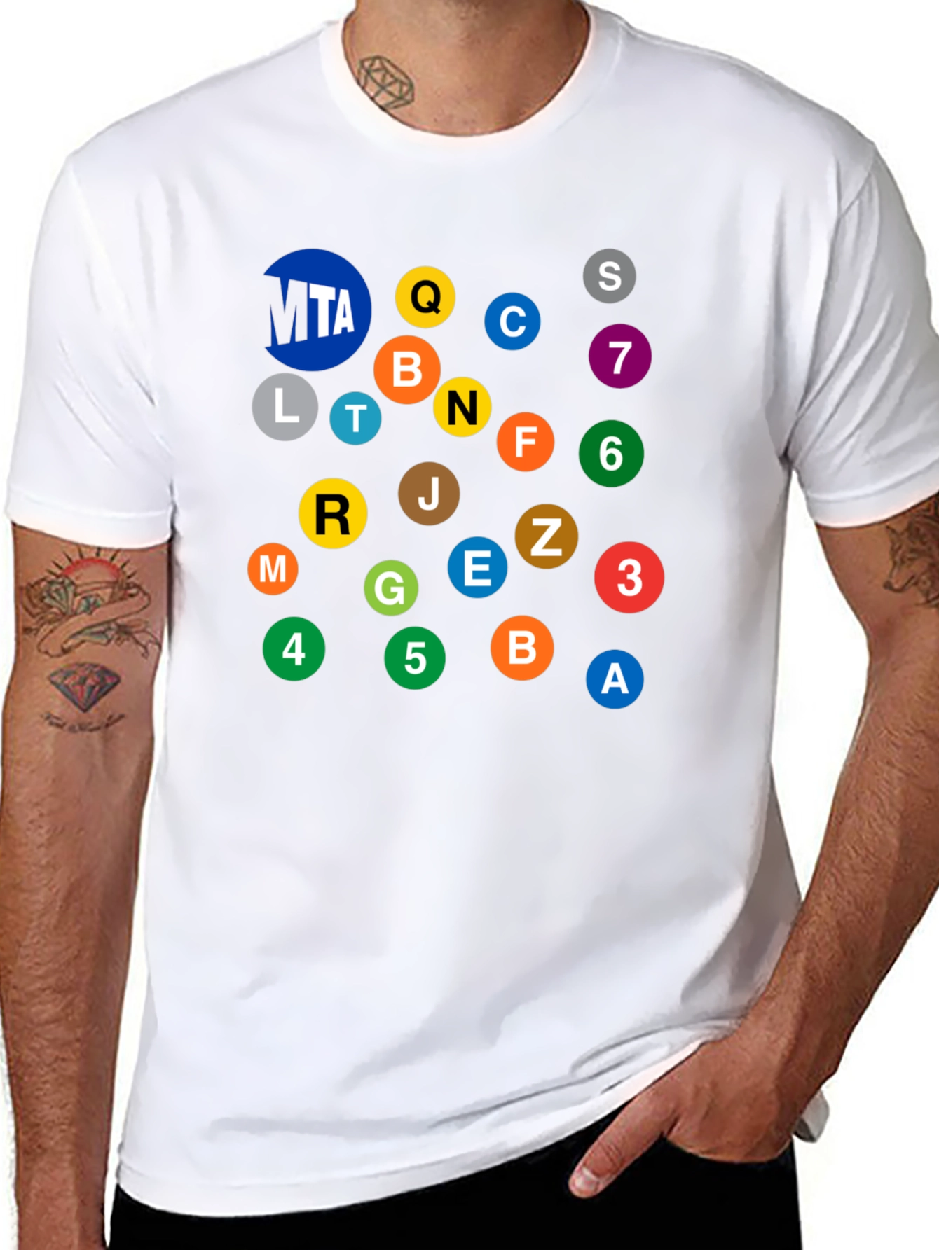NYC Subway Line T-Shirt