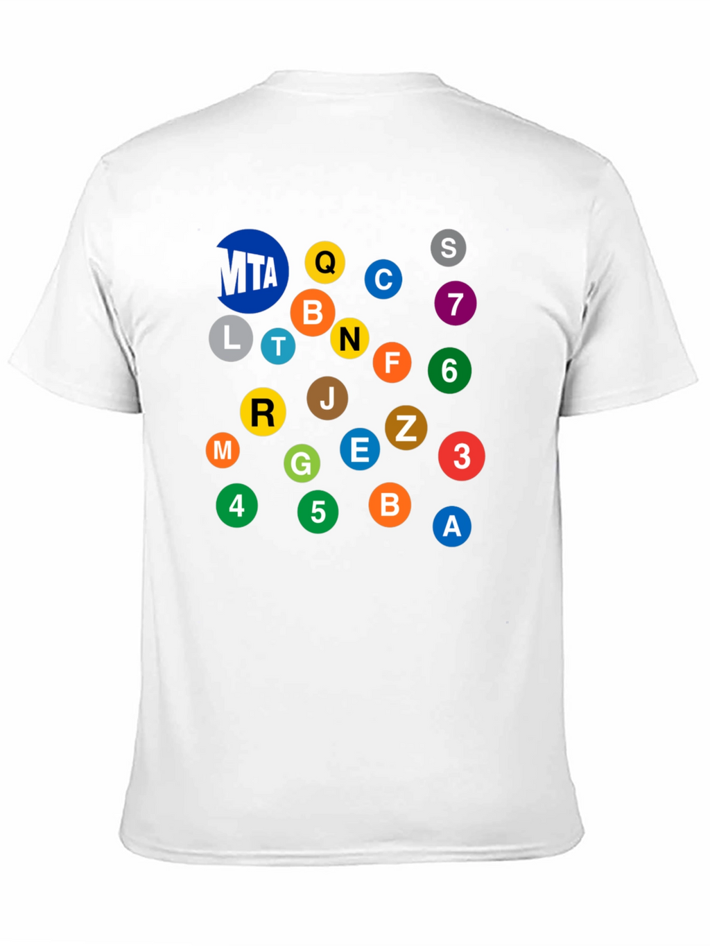 NYC Subway Line T-Shirt