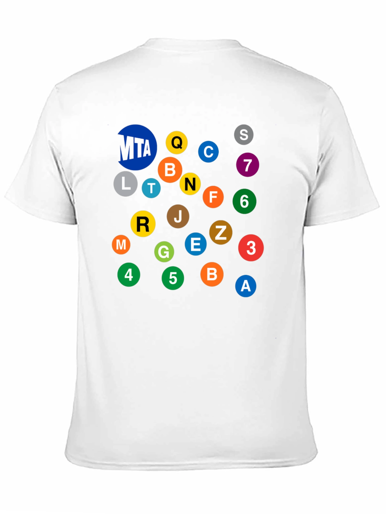 NYC Subway Line T-Shirt