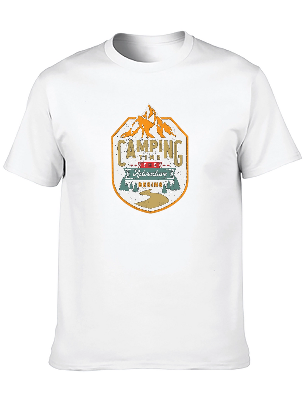 Camping Adventure T-Shirt - Time to Explore!