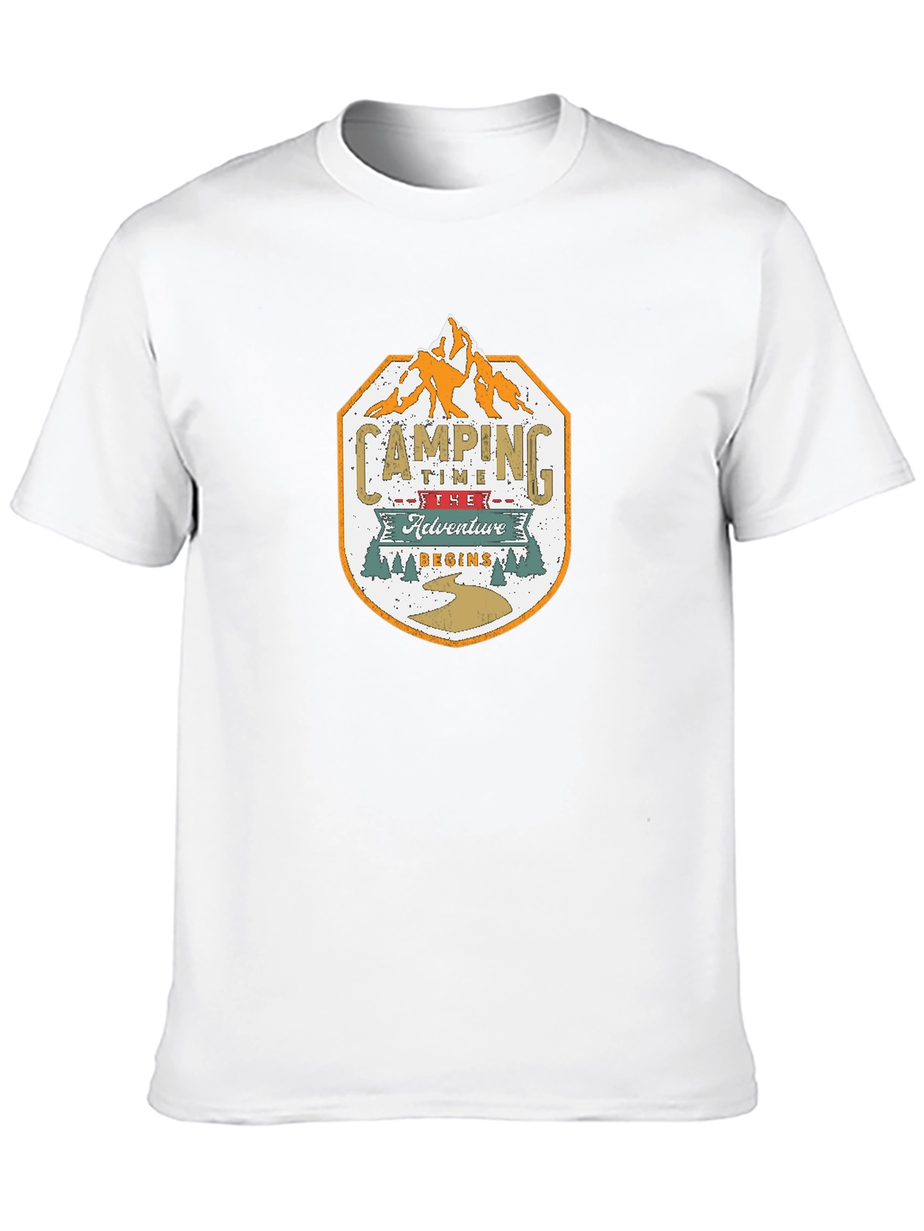 Camping Adventure T-Shirt - Time to Explore!