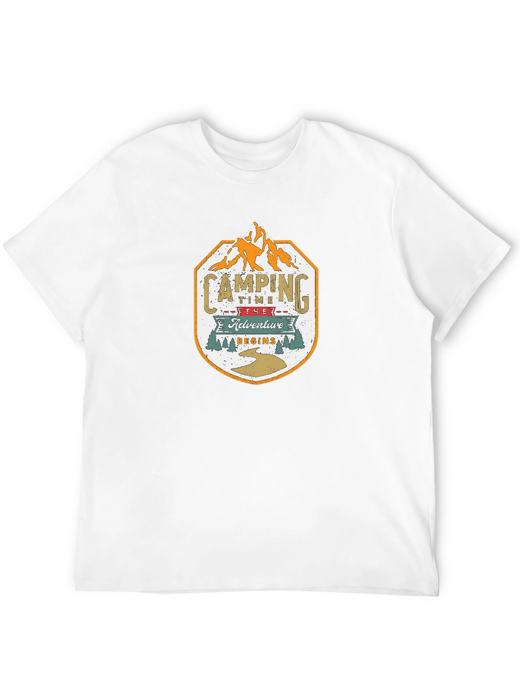 Camping Adventure T-Shirt - Time to Explore!