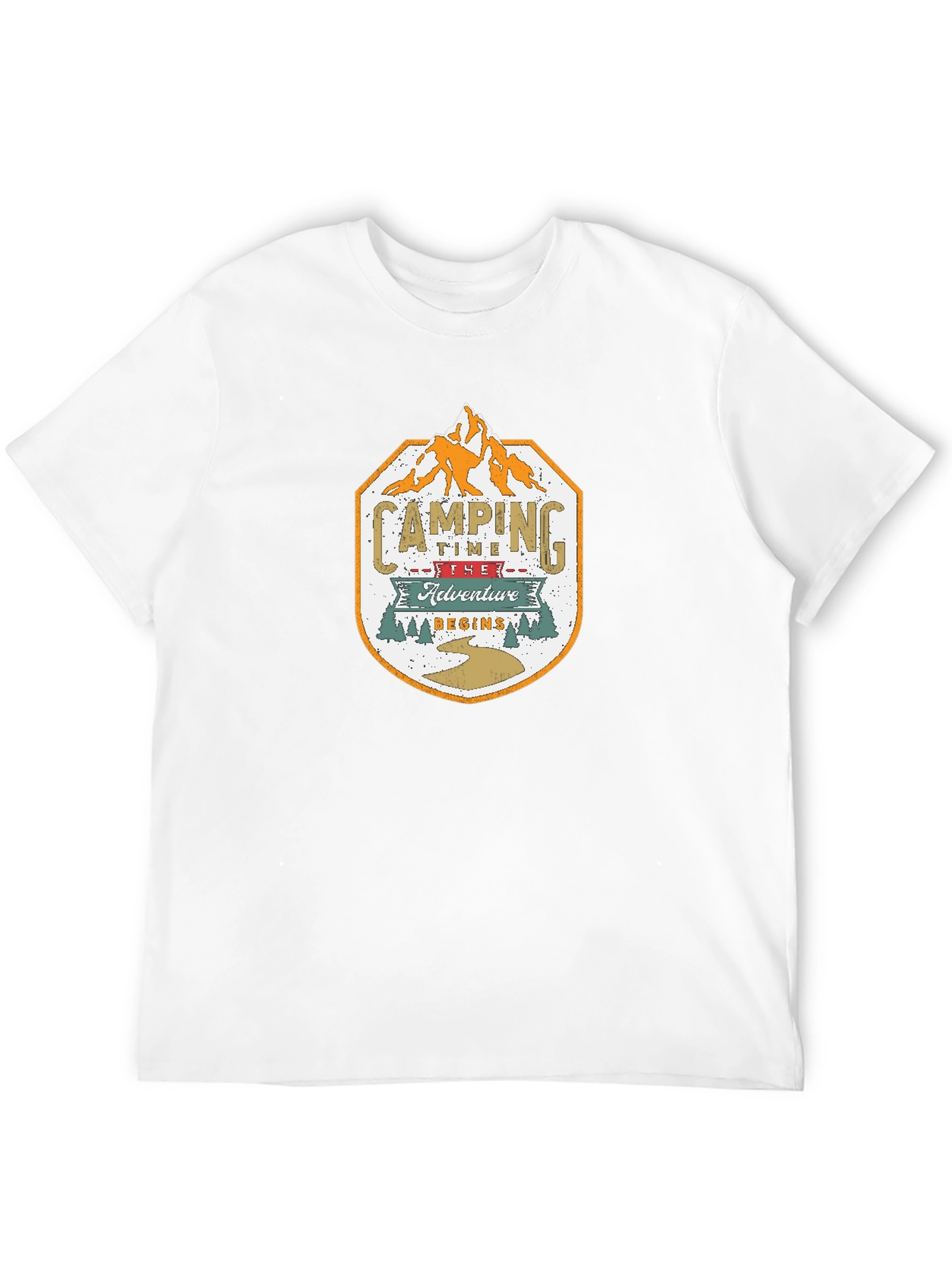 Camping Adventure T-Shirt - Time to Explore!