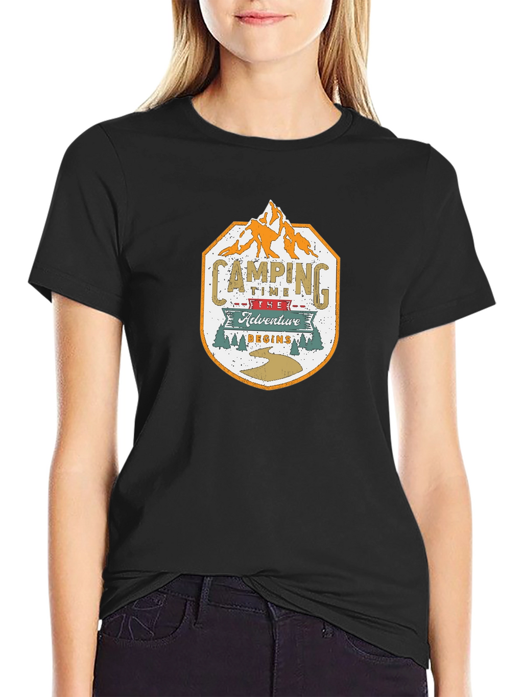 Camping Adventure T-Shirt - Time to Explore!