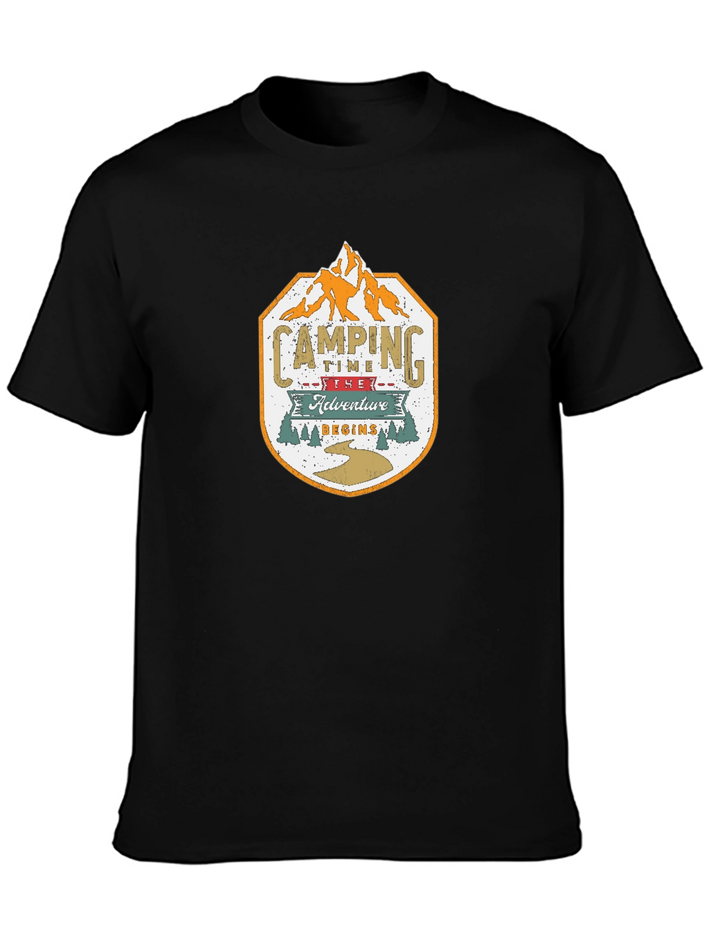 Camping Adventure T-Shirt - Time to Explore!