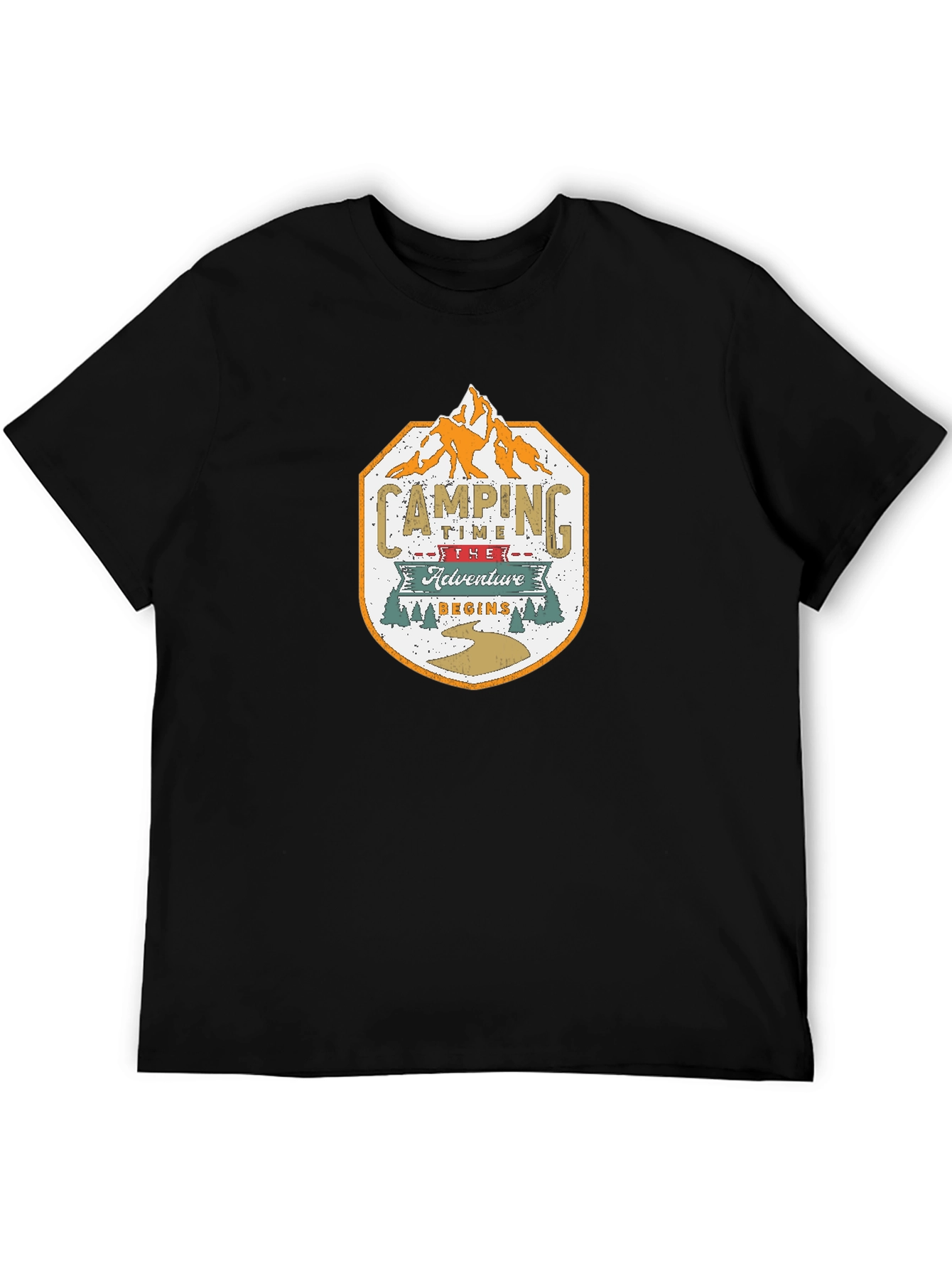 Camping Adventure T-Shirt - Time to Explore!