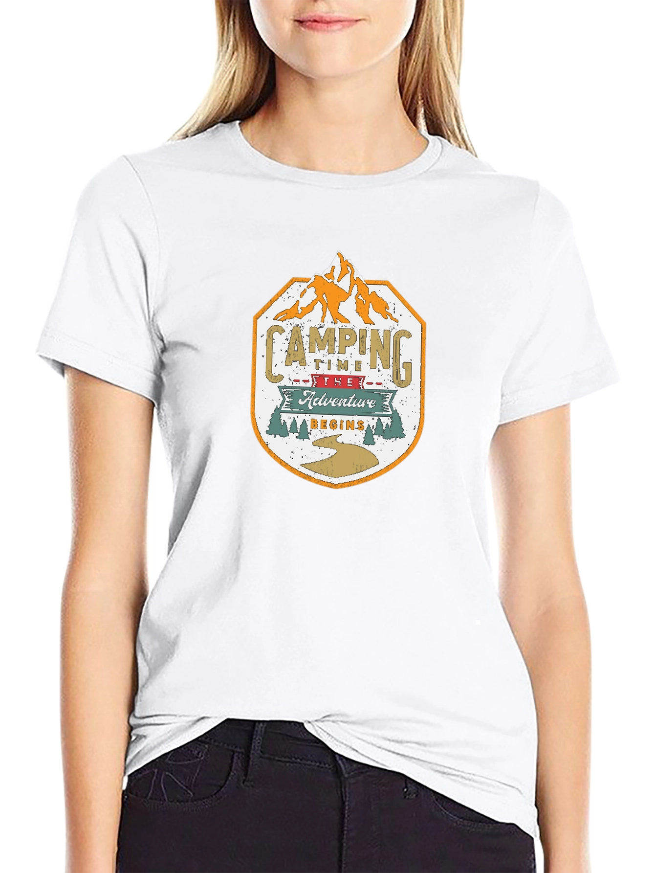 Camping Adventure T-Shirt - Time to Explore!