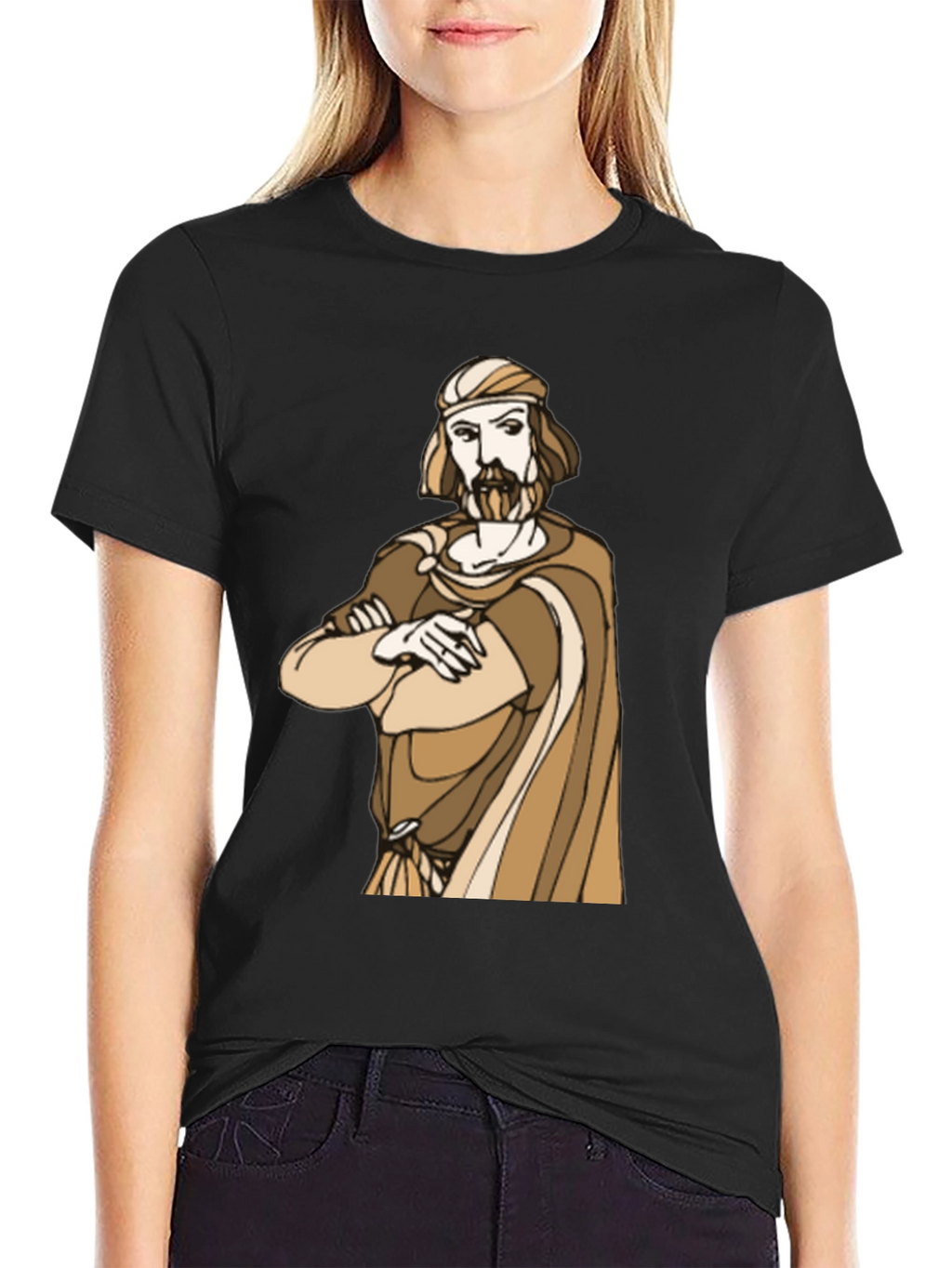 Ancient Philosopher Graphic T-Shirt - Unisex