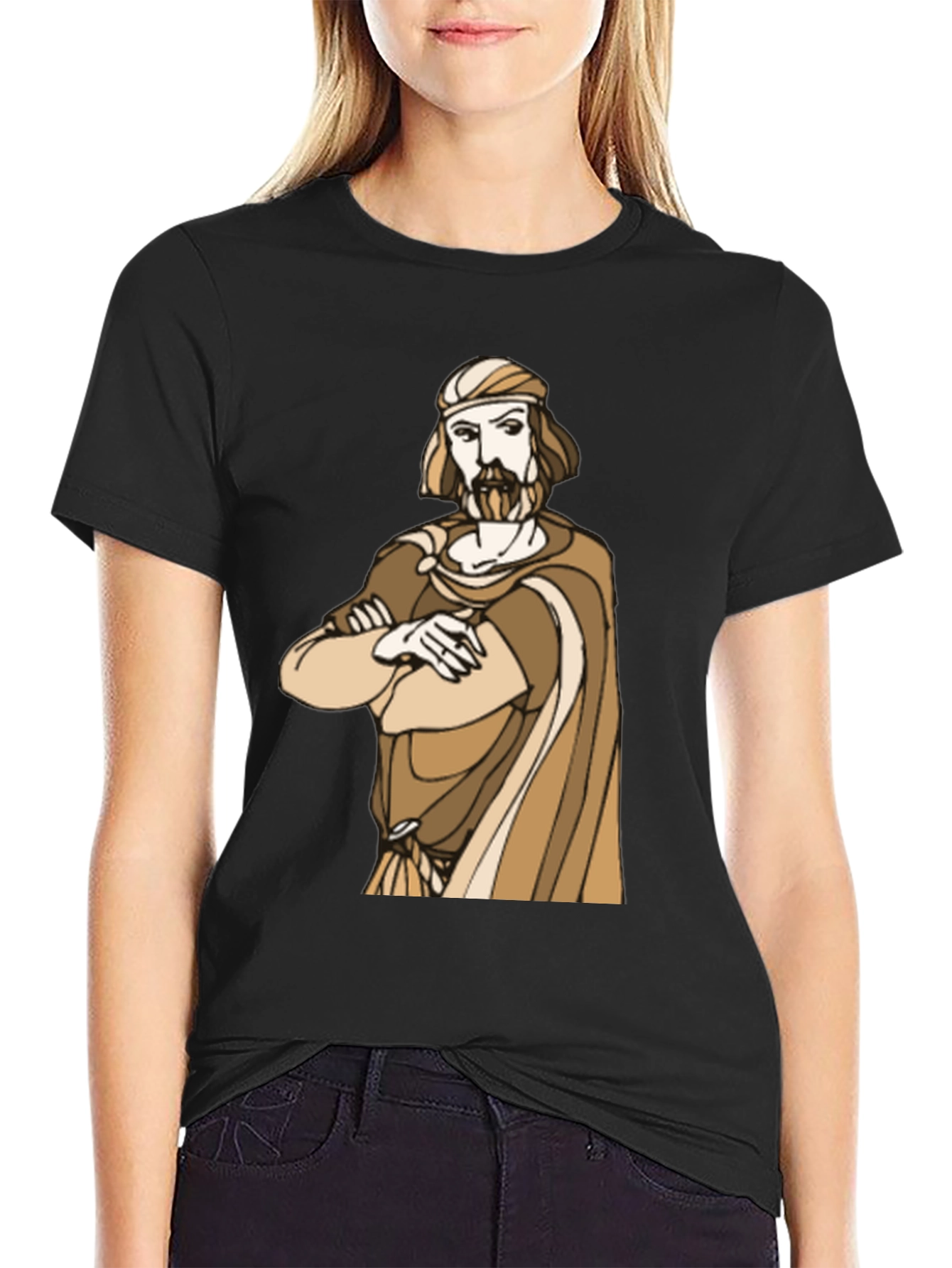 Ancient Philosopher Graphic T-Shirt - Unisex