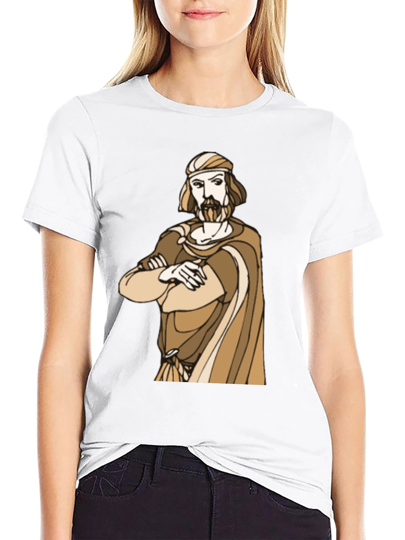 Ancient Philosopher Graphic T-Shirt - Unisex