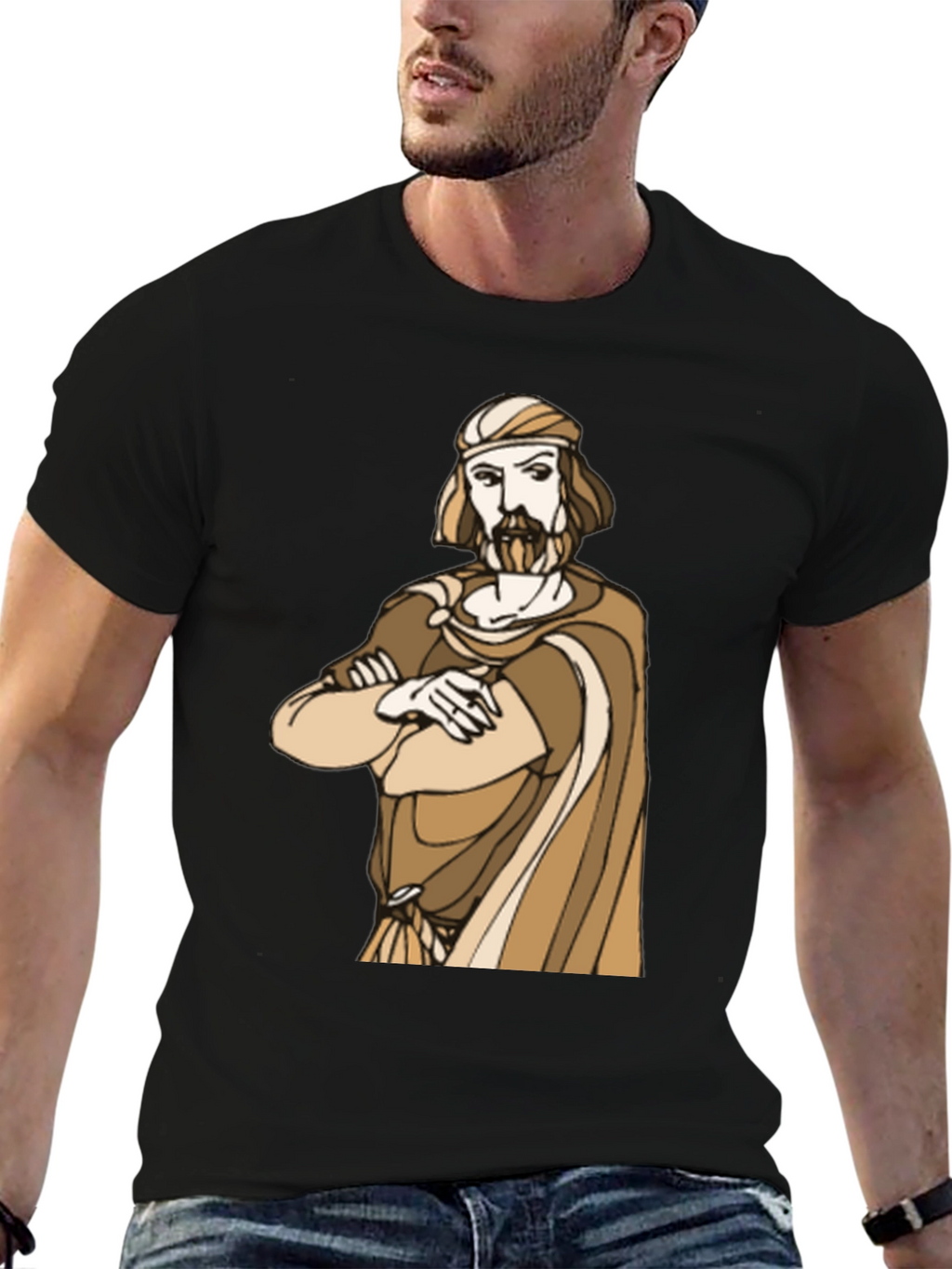 Ancient Philosopher Graphic T-Shirt - Unisex
