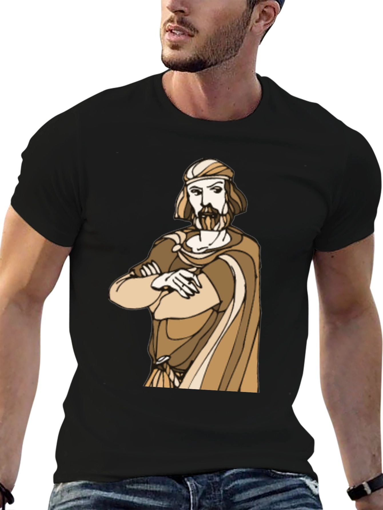 Ancient Philosopher Graphic T-Shirt - Unisex