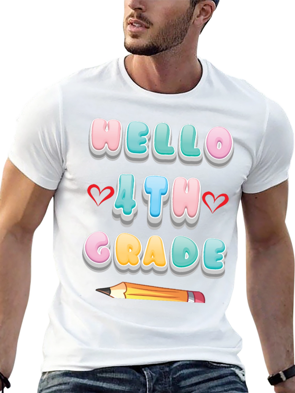 Hello 4th Grade T-Shirt