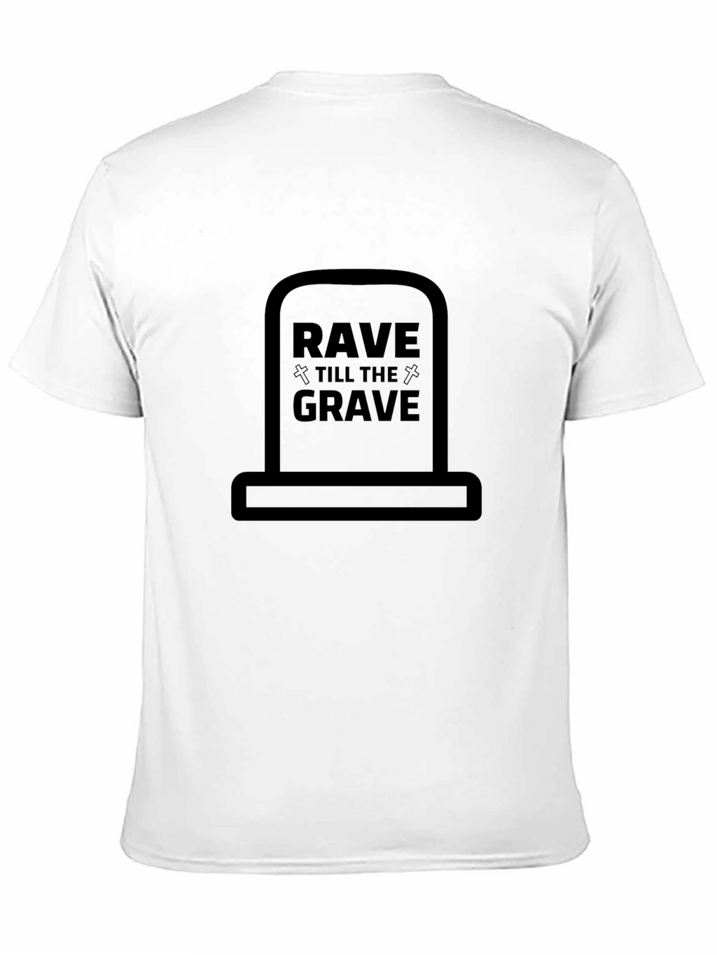 Rave Till The Grave Graphic Tee