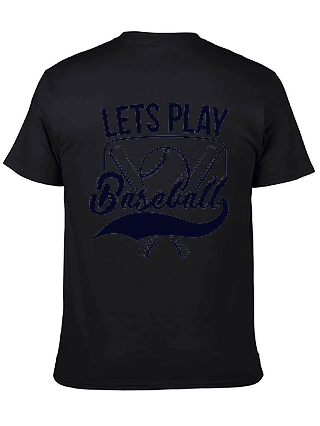 Lets Play Baseball Graphic Tee