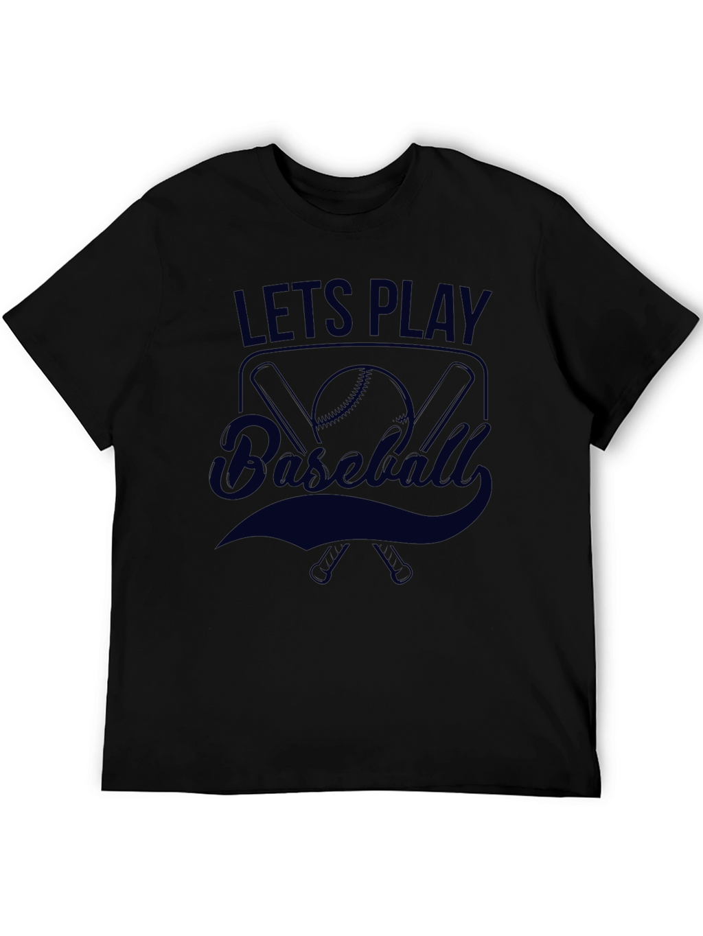 Lets Play Baseball Graphic Tee