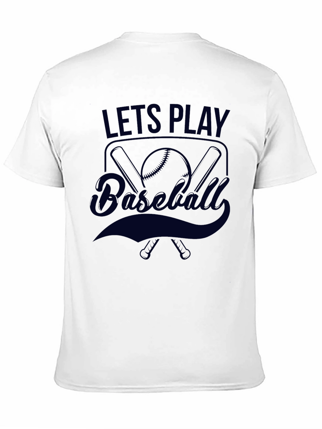 Lets Play Baseball Graphic Tee