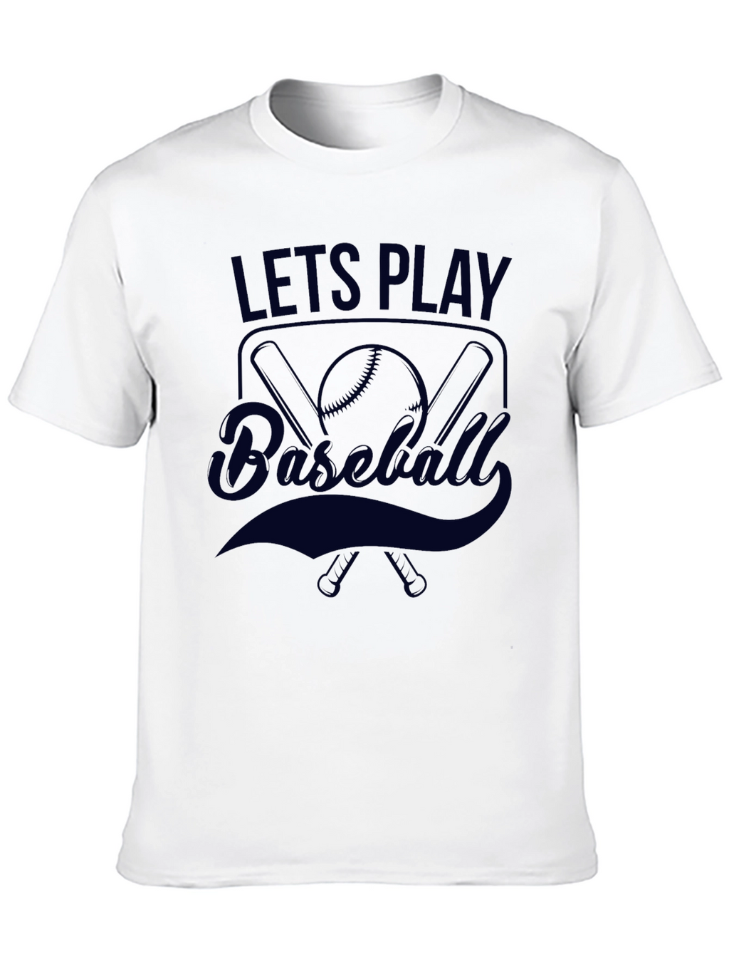 Lets Play Baseball Graphic Tee