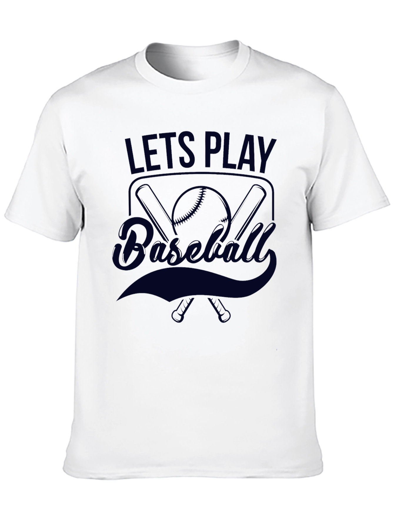 Lets Play Baseball Graphic Tee