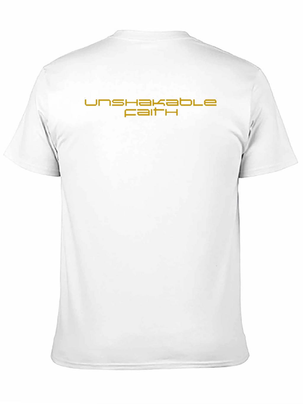 Unshakable Faith Black Graphic Tee