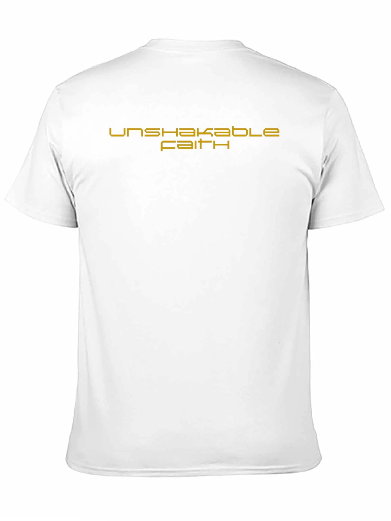Unshakable Faith Black Graphic Tee
