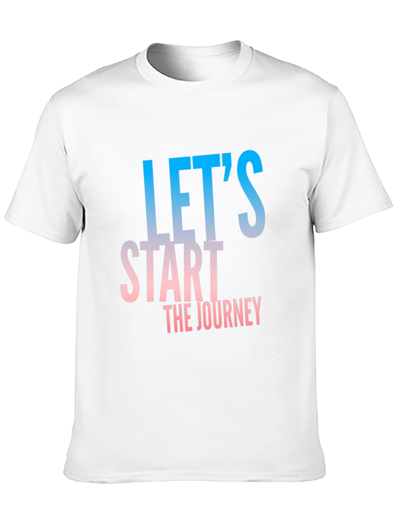 Lets Start The Journey Black T-Shirt