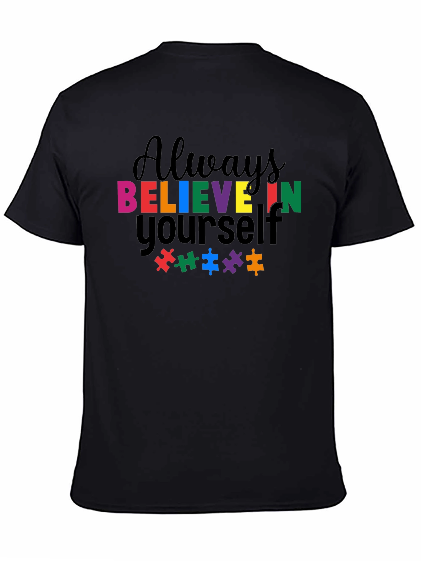 Believe in Yourself Autism Awareness T-Shirt