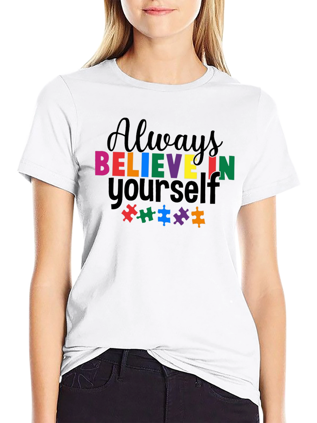 Believe in Yourself Autism Awareness T-Shirt