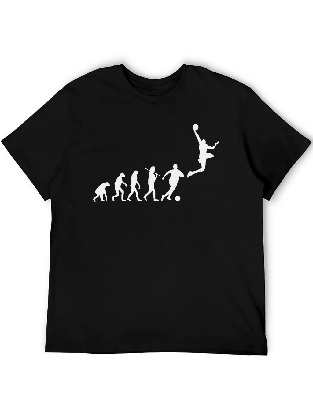 Evolution of Sports Black T-Shirt