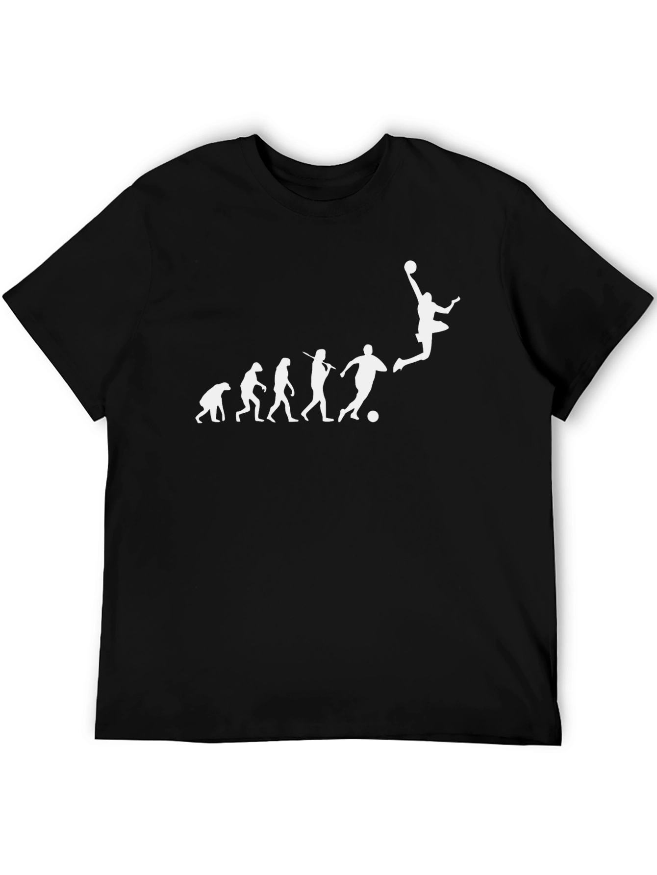 Evolution of Sports Black T-Shirt
