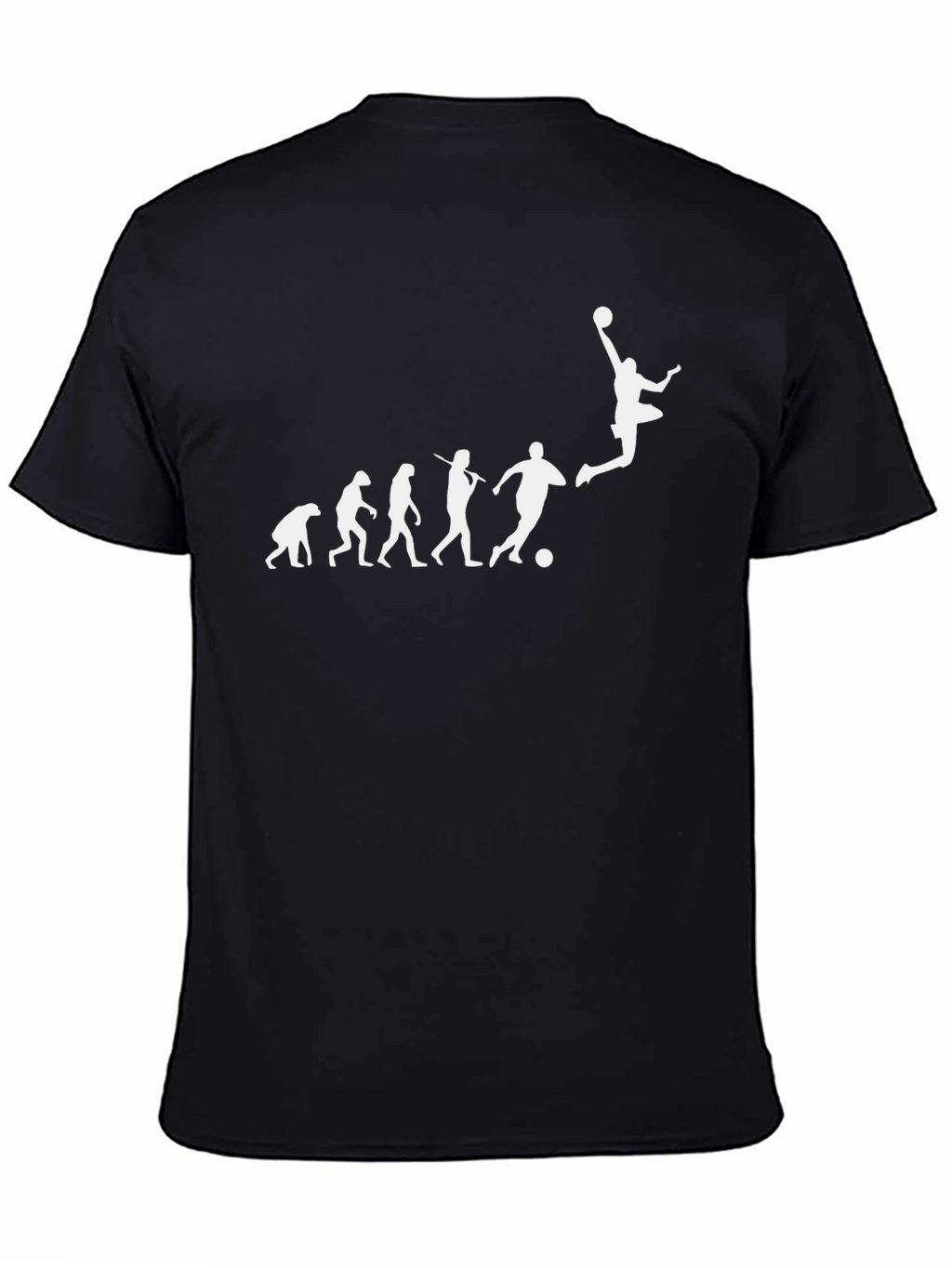 Evolution of Sports Black T-Shirt