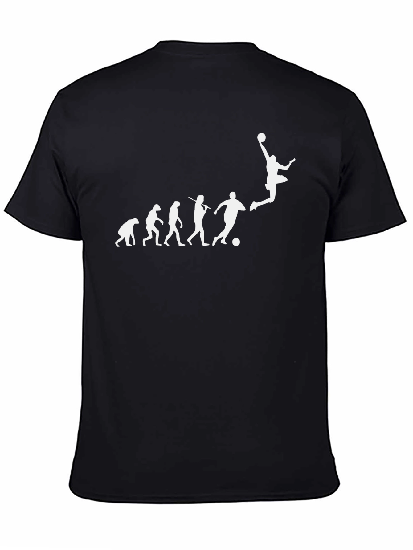 Evolution of Sports Black T-Shirt