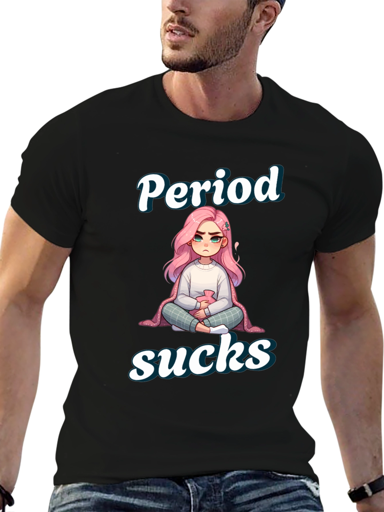 Period Sucks T-Shirt - Funny Graphic Tee