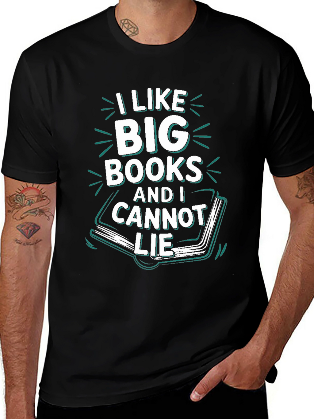 I Like Big Books T-Shirt